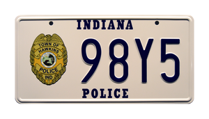 Replica Prop License Plate: Stranger Things Hopper’s Blazer "98Y5" Metal Stamped