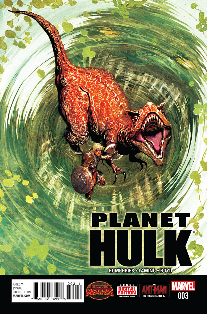 Planet Hulk #3 (Secret Wars 2015 Mini-Series)