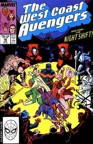 Avengers West Coast  #40