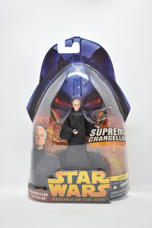 STAR WARS REVENGE OF THE SITH: Chancellor Palpatine (Supreme Chancellor)  MOC