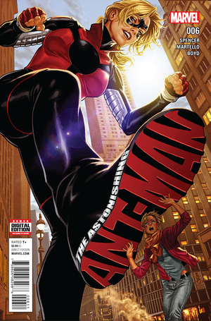 Astonishing Ant-Man #6 (2015 Series) First Appearance of Stinger (Cassie)
