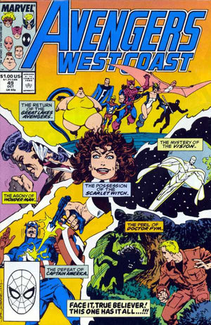 Avengers West Coast #49