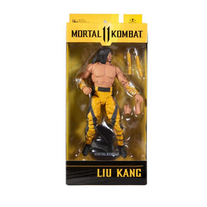 Mortal Kombat XI Liu Kang (Fighting Abbot) Action Figure (2021 Mcfarlane MIB)