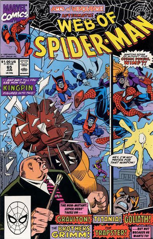 Web of Spider-Man #65 (1985 Series)