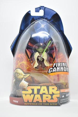 STAR WARS REVENGE OF THE SITH: Yoda (Firing Cannon)  MOC