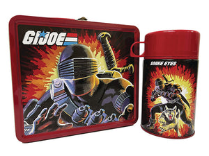 G.I. Joe Storm Shadow & Snake Eyes Lunch Box and Thermos PX Previews Exclusive