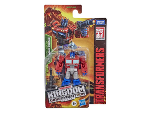 Transformers War for Cybertron: Kingdom Core Optimus Prime 3.5" Figure MOC