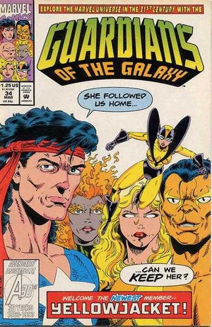 GUARDIANS OF THE GALAXY #34 (1990 1st Series)
