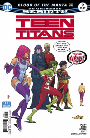 Teen Titans Rebirth #9  (2016) Main Cover