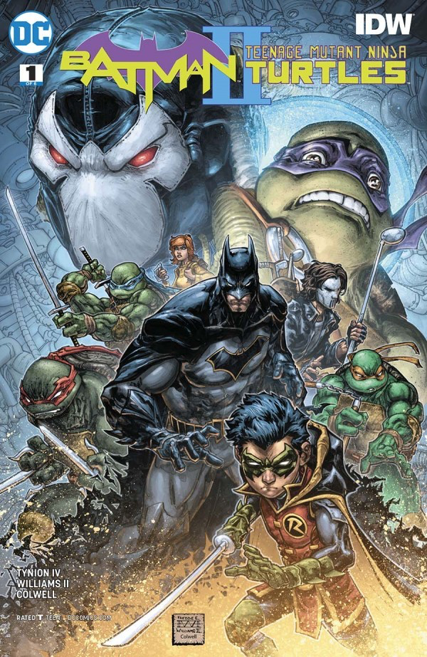 Batman /  TMNT Teenage Mutant Ninja Turtles II #1 Cover A