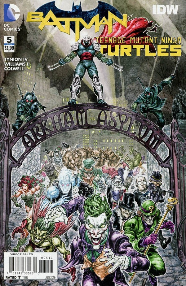 Batman Teenage Mutant Ninja Turtles #2 (2nd Printing)