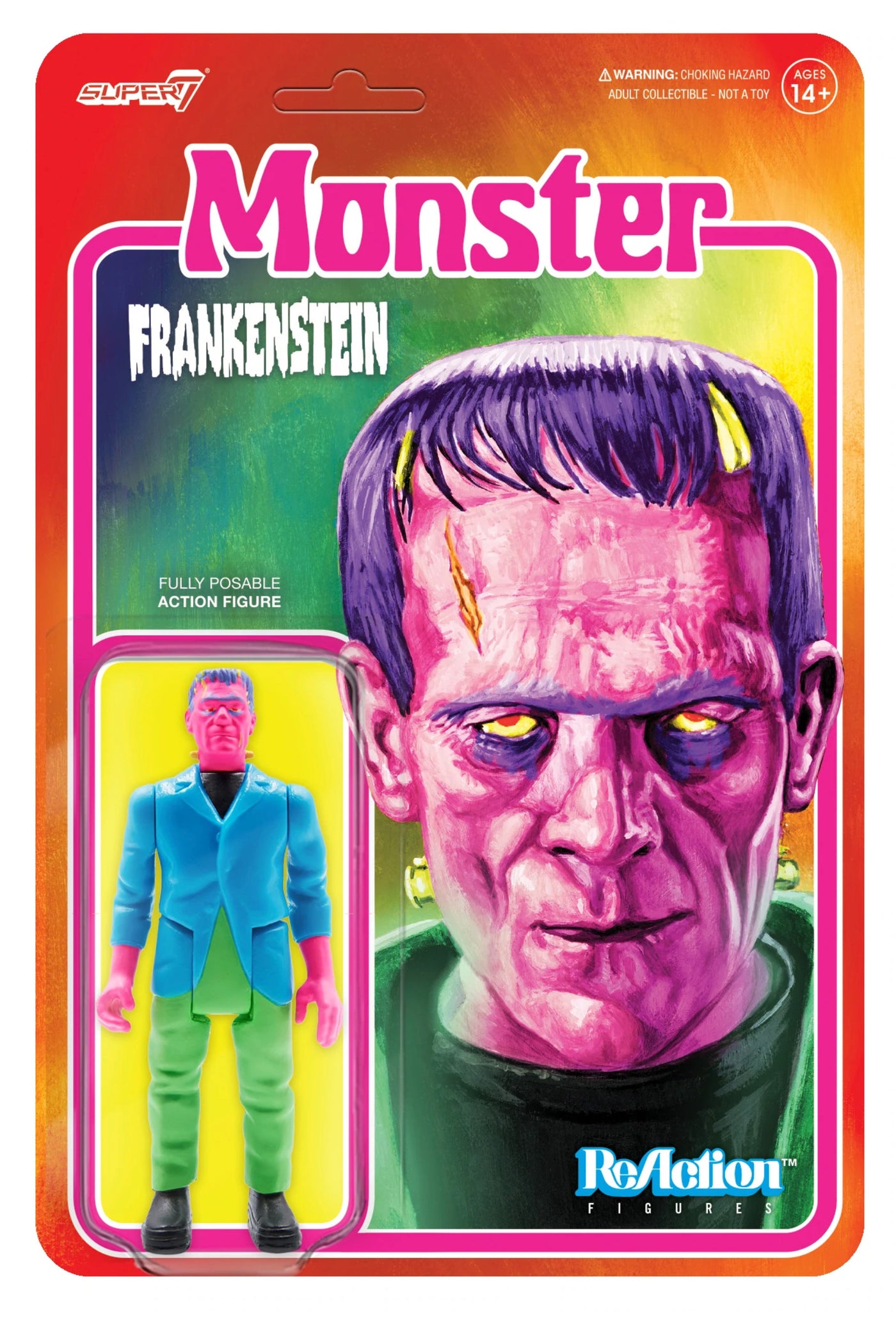 universal monsters frankenstein figure Universal Monsters ReAction Figure – Frankenstein (Costume Colors) Sup – Fun Box Monster Emporium