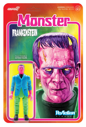 Universal Monsters ReAction Figure – Frankenstein (Costume Colors) Super 7 MOC