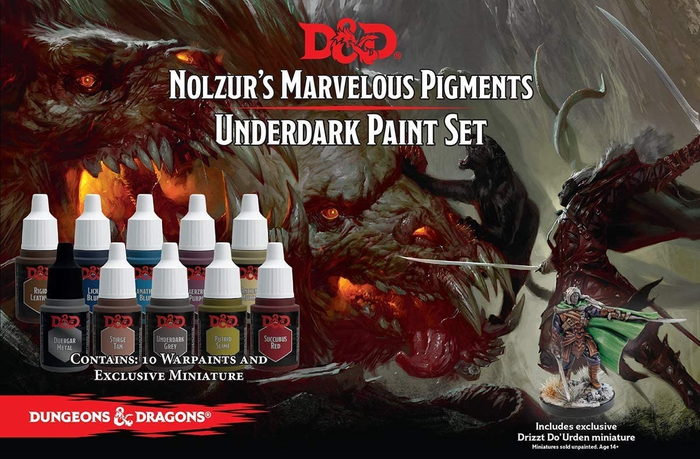 Nolzur's Marvelous Pigments: Underdark Paint Set