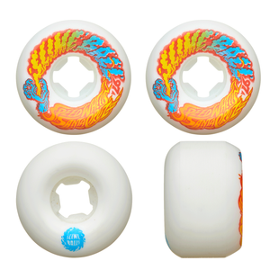 Slime Balls Vomit Mini 97a Skateboard Wheels White 53mm - Set of 4