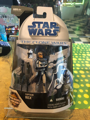 Star Wars The Clone Wars : Captain Rex w/ Firing Missile Launcher MOC