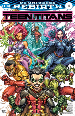 Teen Titans Rebirth #10  (2016) Variant Cover