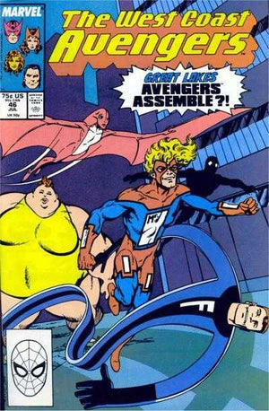 Avengers West Coast  #46