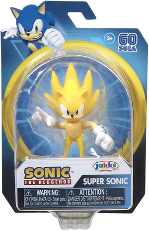 Sonic The Hedgehog : Super Sonic 2.5" Figure MIB