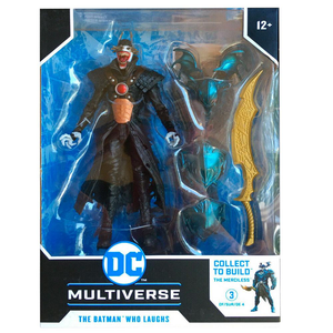 The Batman Who Laughs DC Multiverse The Batman Who Laughs with Sky Tyrant Wings Action Figure (Collect to Build: The Merciless)
