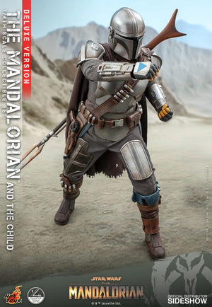 The Mandalorian QS016 The Mandalorian and The Child Deluxe 1/4 Scale Collectible Figure