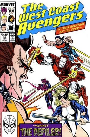 Avengers West Coast  #38