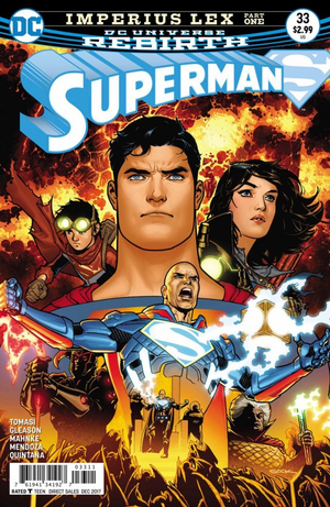 SUPERMAN #33 (2016 Rebirth Series) Main Cover
