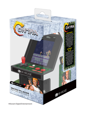 My Arcade: CONTRA MICRO PLAYER™ Retro Arcade 6" MIB