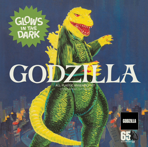 GODZILLA : GLOW-IN-THE-DARK AURORA REPRO Model Kit by Atlantis MIB