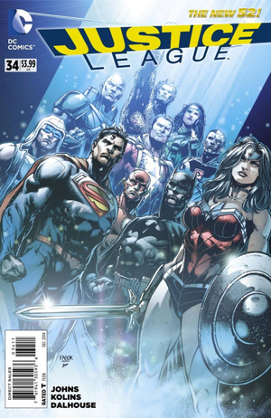 JUSTICE LEAGUE #34 (2011 New 52 Series)