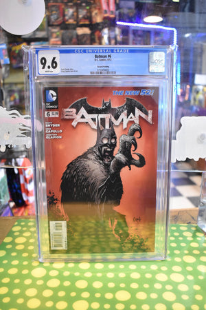 BATMAN #6 :  Court of Owls (2nd Print Variant) 9.6 CGC