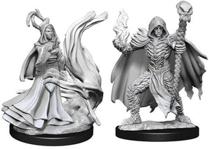 Pathfinder Battles Deep Cuts Unpainted Miniatures: Necromancers (2)