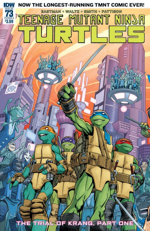 Teenage Mutant Ninja Turtles #73 Cover A  (IDW Series)