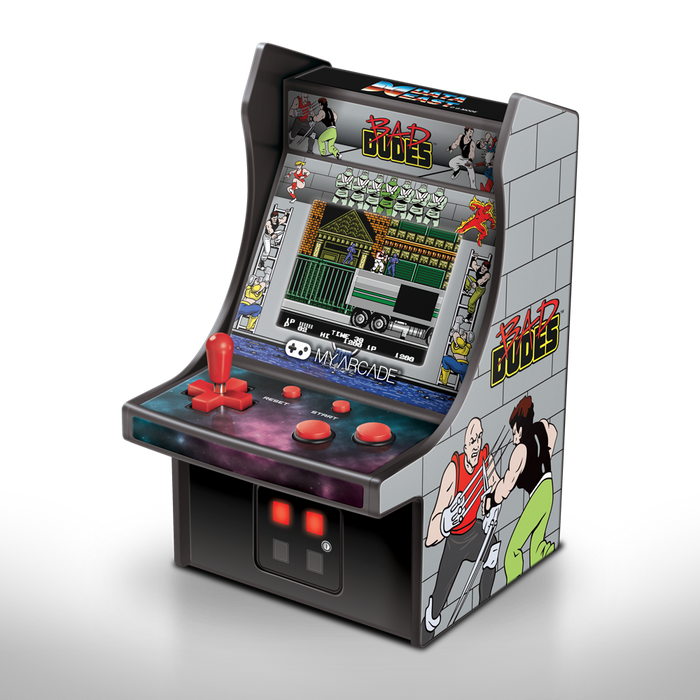 My Arcade: BAD DUDES Micro Player Retro Arcade 6" MIB