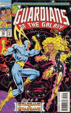 GUARDIANS OF THE GALAXY #45 (1990 1st Series)