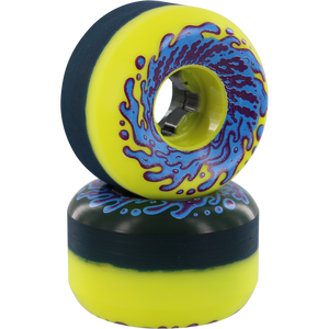 Santa Cruz SLIMEBALLS VOMITS MINI 53mm 97a DOUBLE TAKE YELLOW/BLK