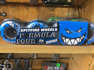SpitFire Formula 4 99a RADIALS 54mm GREY/BLUE