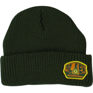 ALIEN WORKSHOP : OG LOGO BEANIE ARMY GREEN