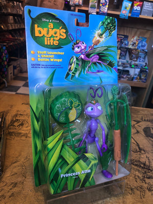 A Bug's Life (1998 Mattel) : Princess Atta Figure MOC