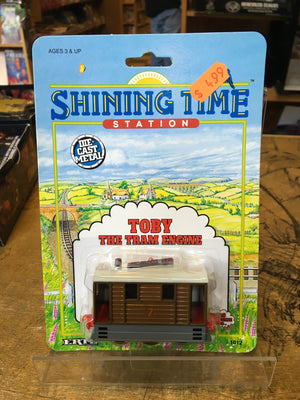 Shining Time Station : Thomas The Tank Engine MOC ERTL Die Cast Toby The Tram