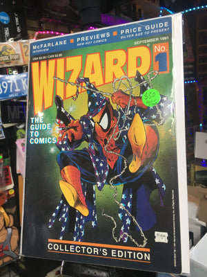 Wizard Magazine #1 (VF/poster intact)