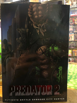 Predator 2 Ultimate Battle-Damaged City Hunter NECA MIB