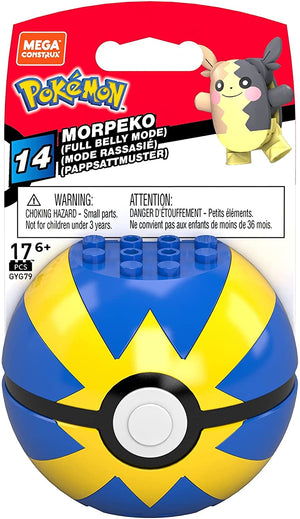 Morpeko Pokéball - Mega Construx Series 14 Pokémon Set