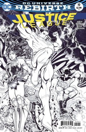 Justice League #19 (2016 Rebirth Series) Variant Edition