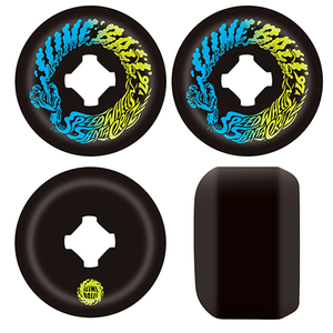 Slime Balls Vomit Mini 97a Skateboard Wheels - Black - 54mm - Set of 4