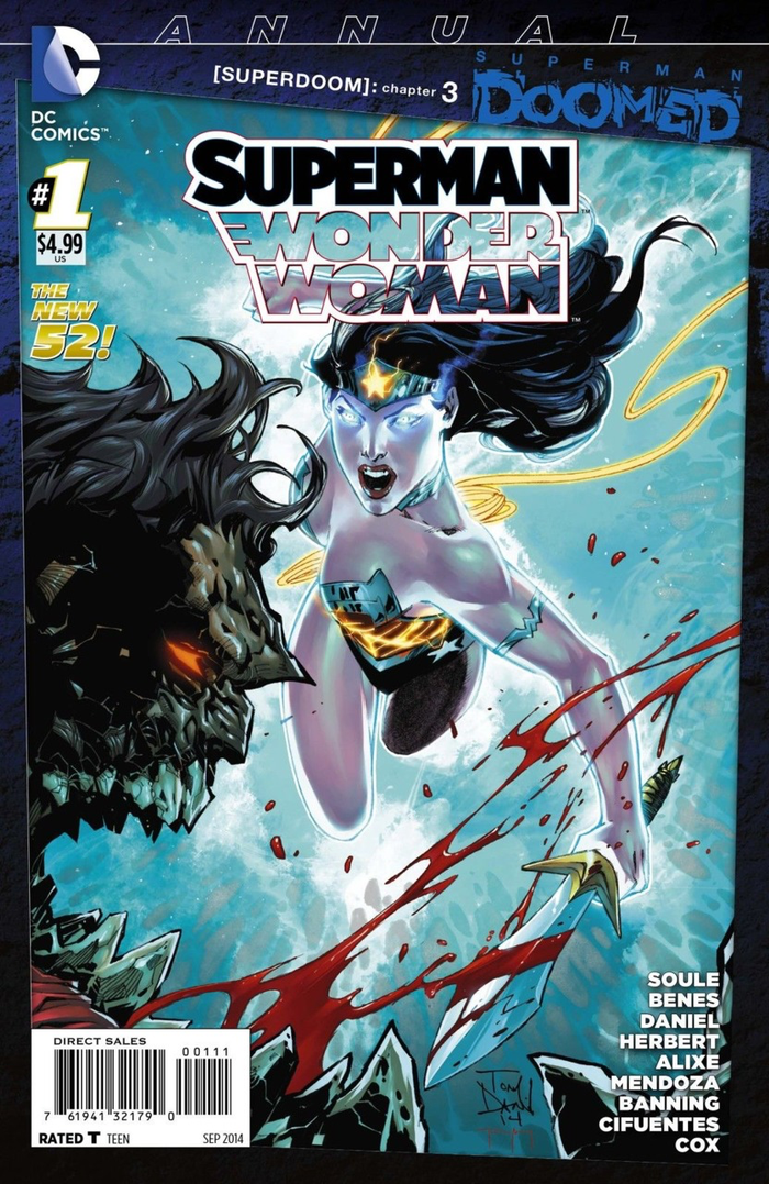 Superman / Wonder Woman Annual #1 (2013 Ongoing Series)