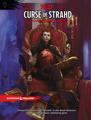 Dungeons and Dragons RPG: Ravenloft - Curse of Strahd Hc - (D&D) (Hardcover)