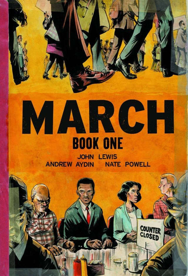 MARCH : BOOK ONE (JOHN LEWIS : CIVIL RIGHTS HERO) TP