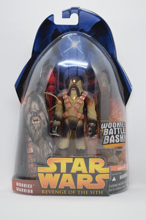 STAR WARS REVENGE OF THE SITH: Wookie Warrior MOC