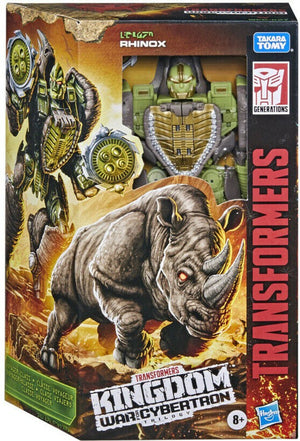 TRANSFORMERS Generation War For Cybertron Kingdom RHINOX Voyager Class MIB